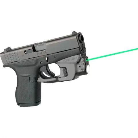 ЛЦУ LaserMax Glock 43X, 43, 42, & 48 на скобу, с фонарем, зеленый