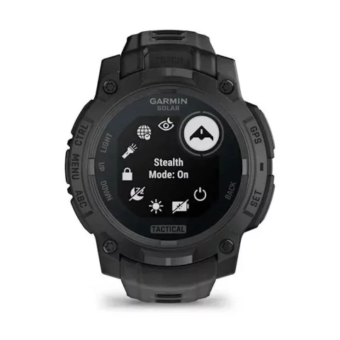Garmin Instinct 3 (45 мм) Solar Tactical Edition черный