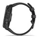 Смарт-часы Garmin fenix 7X Sapphire Solar карбоново-серые титановые DLC с черным ремешком