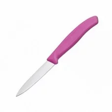 Кухонний ніж Victorinox SwissClassic Paring лезо 8см з рож. ручкою