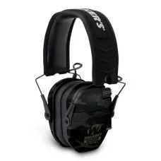 Walker's Razor Slim earmuffs Black CAMO - Активные стрелковые наушники
