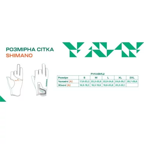 Перчатки Shimano Chloroprene EXS 3 Cut Gloves L Blue