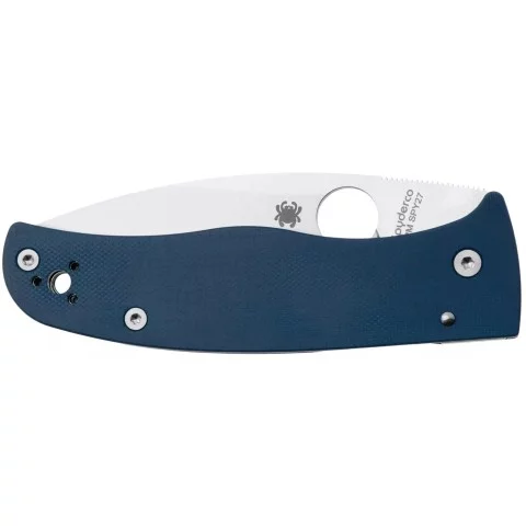 Нож Spyderco Bodacious CPM SPY27 G-10 Cobalt Blue