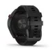 Смарт-часы Garmin Approach S42 темно-серые с черным ремешком