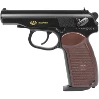 Пістолет пневматичний SAS Makarov Blowback BB кал. 4.5 мм. Корпус - метал