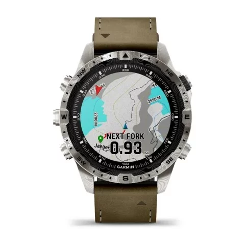 Смарт-годинник Garmin MARQ Adventurer Gen 2 Damascus Steel
