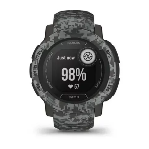 Смарт-часы Garmin Instinct 2 Camo Edition графитовые