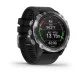 Смарт-годинник Garmin Descent Mk2 з нержавіючої сталі з чорним ремінцем