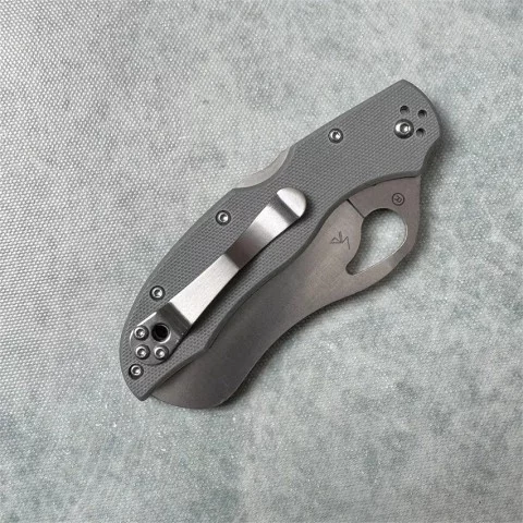 Нож Spyderco Gooney, 9Cr14MoV, G-10 ц:gray