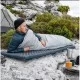 Матрац туристичний надувний одномісний Naturehike CNH22DZ018, надлегкий, 183x64x7 см, чорний, для туризму із мішком для надування