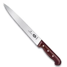 Нож кухонный для нарезки слайсами Victorinox Wood 25 см, розовое дерево