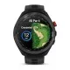 Смарт-часы Garmin Approach S70 (47 мм) с черным керамическим безелем и черным ремешком