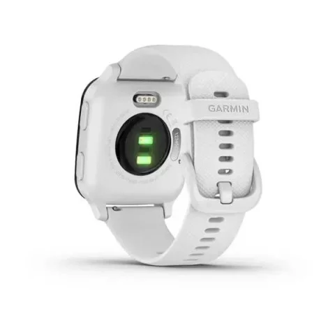 Смарт-часы Garmin Venu Sq Music Editionс белые с грифельным безелем