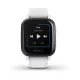 Смарт-часы Garmin Venu Sq Music Editionс белые с грифельным безелем