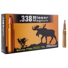 Патрон Blaser Barnes TTSX .338 Blaser Magnum 13,65g / 210gr.