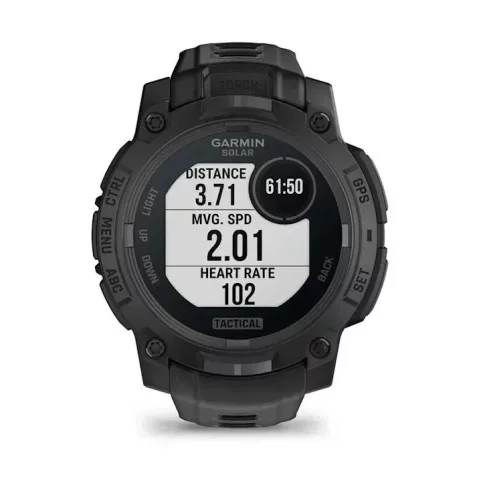 Garmin Instinct 3 (45 мм) Solar Tactical Edition черный