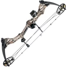 Лук Man Kung NCB75 Fossil KIT Блочный ц:black/green