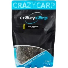Пеллетс Crazy Carp Sport Mix Pellets (3-10mm) 3kg
