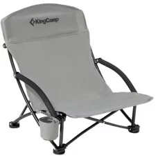 Стул раскладной KingCamp Beach Chair Grey