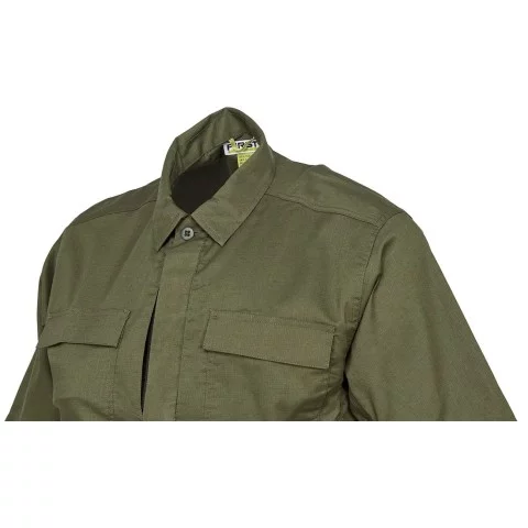Рубашк First Tactical Men’s V2 BDU Short Sleeve Shirt L Green