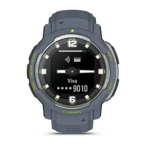Смарт-годинник Garmin Instinct Crossover блакитний граніт