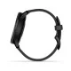 Смарт-часы Garmin vivomove Trend с грифельным стальным безелем, черными корпусом и ремешком