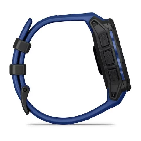 Смарт-годинник Garmin Instinct 3 (45 мм) AMOLED синя блискавка/чорний