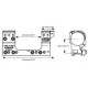 Моноблок Spuhr SP-4002C. d - 34 мм. 0 MOA. High. Picatinny