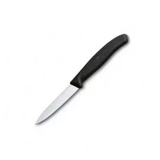 Кухонний ніж Victorinox SwissClassic Paring лезо 8см хвил. з чорн. ручкою