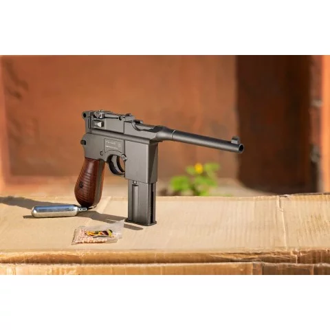 Пистолет пневматический SAS M712 Blowback BB кал. 4.5 мм