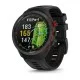 Смарт-часы Garmin Approach S70 (47 мм) с черным керамическим безелем и черным ремешком