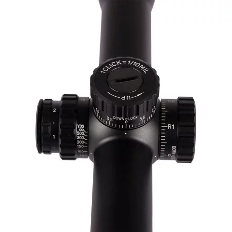 Прицел оптический XD Precision Black-LR FFP 4-24x50 сетка MPX1