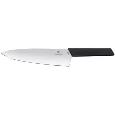 Нож кухонный шефский Victorinox Swiss Modern Carving, 20 см, черный, блистер