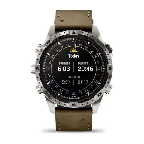 Смарт-годинник Garmin MARQ Adventurer Gen 2 Damascus Steel