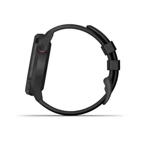 Смарт-часы Garmin Approach S42 темно-серые с черным ремешком