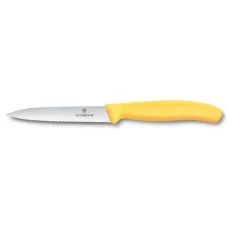 Ніж для овочів Victorinox Swiss Classic 10см хвил жовт 6.7738.C1