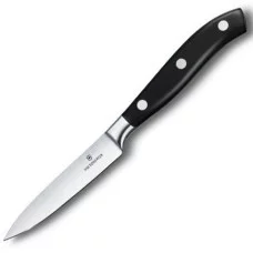 Кухонний ніж Victorinox Grand Maitre Carving лезо 10см з чорн. ручкою у подар.упак.