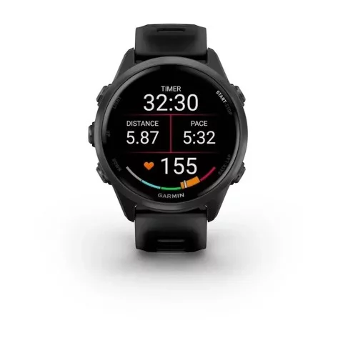Смарт-часы Garmin Forerunner 570 (42 мм) грифельно-серый алюминий/черный
