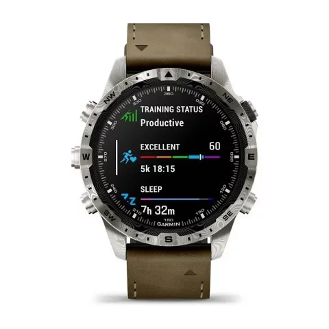 Смарт-годинник Garmin MARQ Adventurer Gen 2 Damascus Steel
