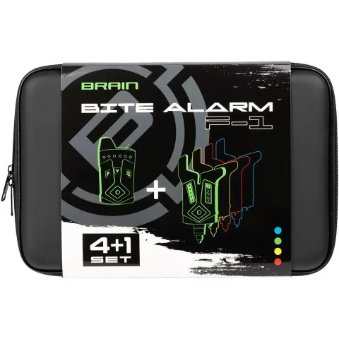 Набор сигнализаторов Brain Wireless Bite Alarm F-1 4+1