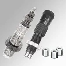 Forster Full Length Bushing Ultra Die Set (223 6.5 Creed, PRC, 308, 338 LM) + 3 Bush - В наборе: бушинговая фул-сайз матрица + 3 бушинга + микрометрическое кольцо для настройки, посадочная ультра-микрометрическая, коробка для матриц Делюкс. Forster Bushin
