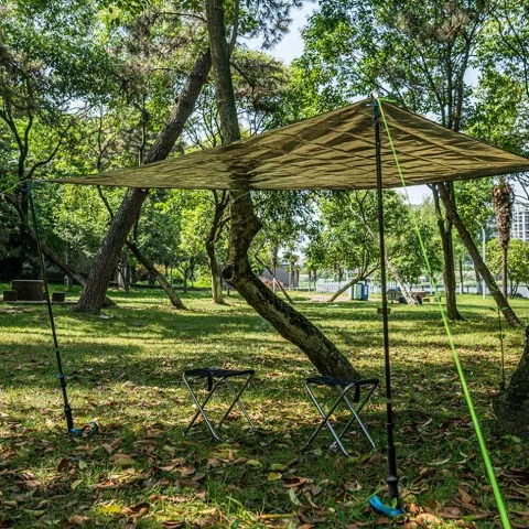Килимок кемпінговий багатофункціональний Naturehike NH20FCD03, 230х260 см, алюмінієва плівка