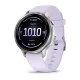 Смарт-часы Garmin Venu 4 (41 мм) серебристый с силиконовым ремешком барвинкового цвета