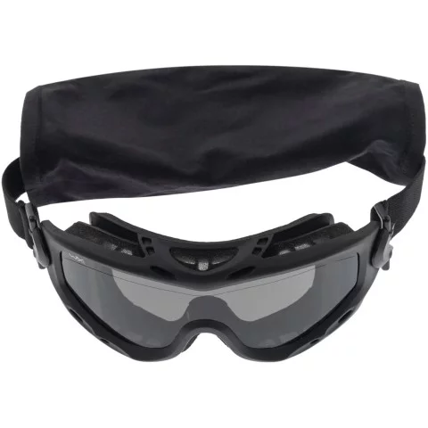 Маска-очки баллистическая Wiley X Spear. 3 линзы (Grey/Clear/Light Rust) Black