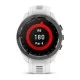 Смарт-часы Garmin Approach S70 (42 мм) с черным керамическим безелем и белым ремешком
