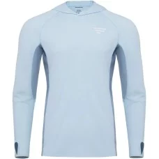 Реглан Favorite Hooded Jersey Basic S Sun protect Light Blue