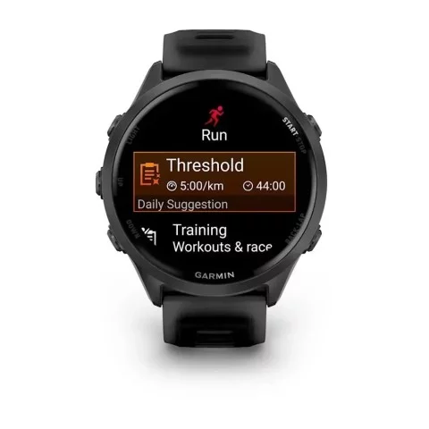 Смарт-часы Garmin Forerunner 570 (47 мм) грифельно-серый алюминий/черный